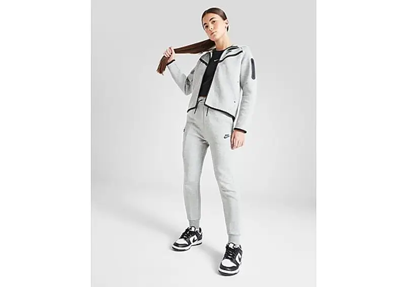 Nike Pantaloni della Tuta Tech Fleece Junior, Nero