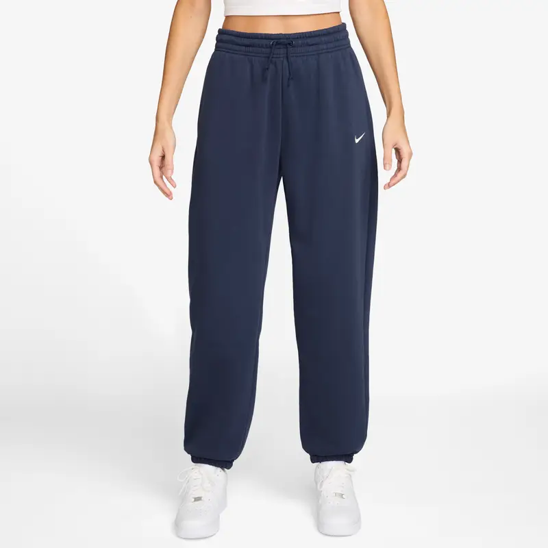 Nike Pantaloni fitness da Tuta oversize a vita alta da donna Phoenix Bleu