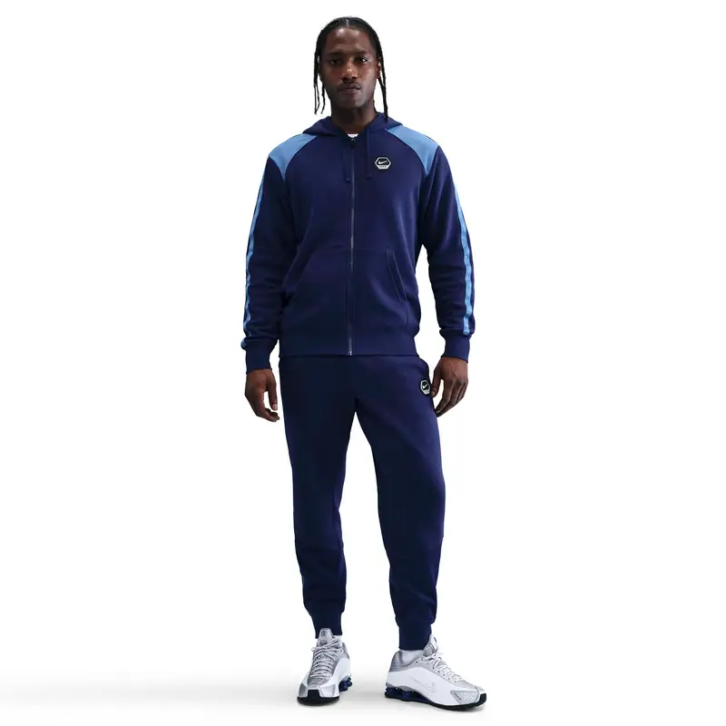 Pantaloni running Nike Club Bleu