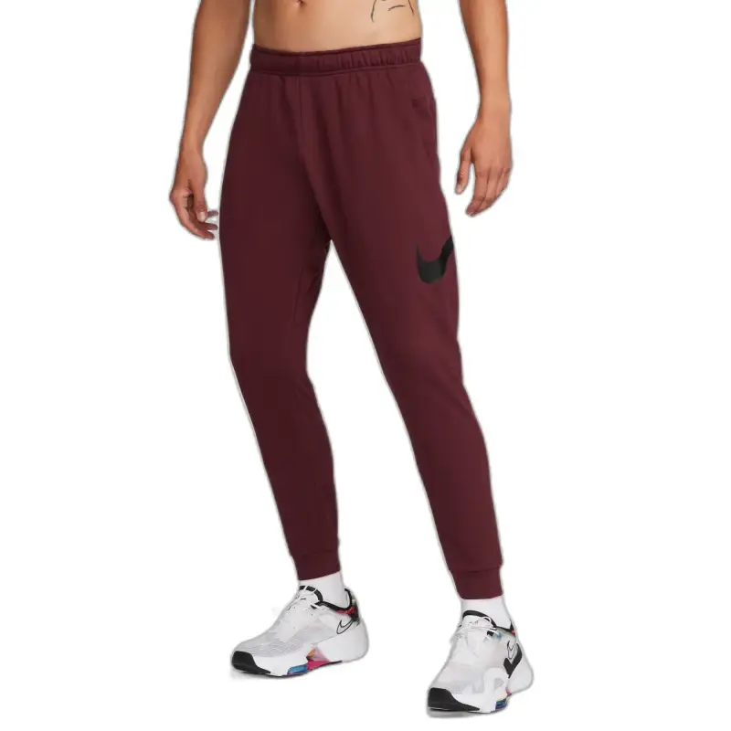 Nike Pantaloni running Dri-FIT Rouge