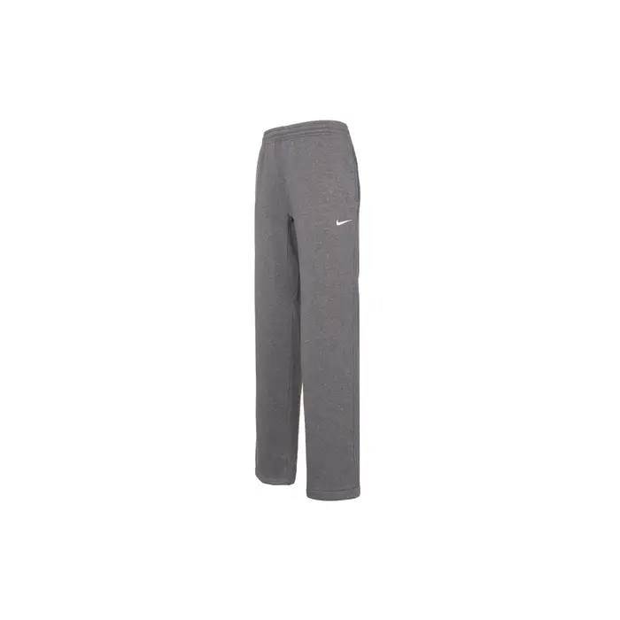 Pantaloni Sportivi in Maglia Nike Tinta Unita Stampa Logo Pile Gamba Dritta Uomo pantaloni Dark-Gray 623455-071 L