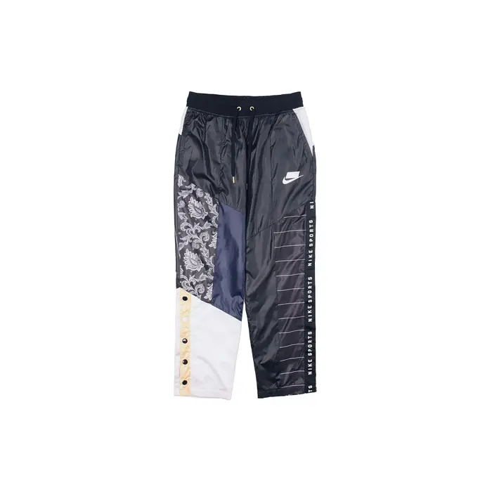Pantaloni Tessuti Nike Sportswear NSW Pantaloni Sportivi Retro Donna Pantaloni Neri AR2941-010 XL