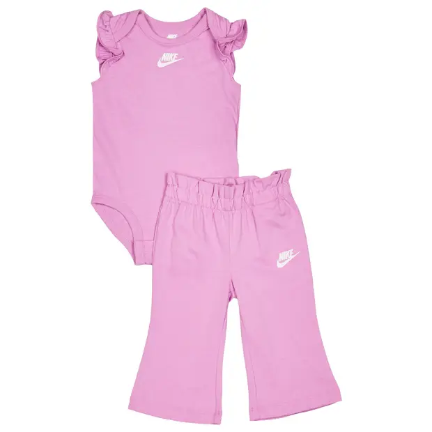 Nike Paperbag Waist Baby Neonato - Tute da ginnastica Rosa - - Jersey di cotone Pink