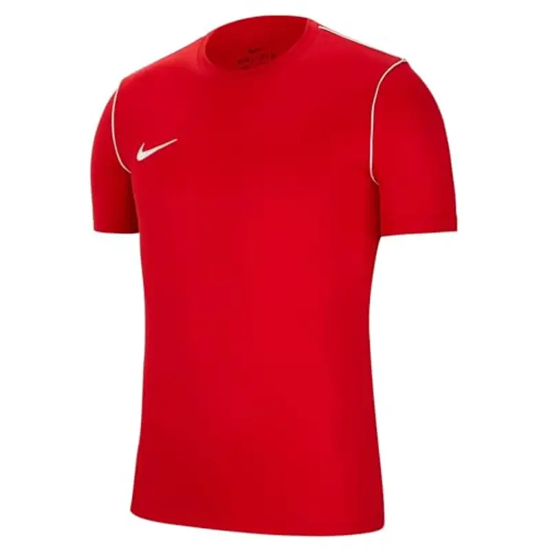 Nike Park 20, Maglia Manica Corta Bambino, Universita 'Rosso/Bianco/Bianco