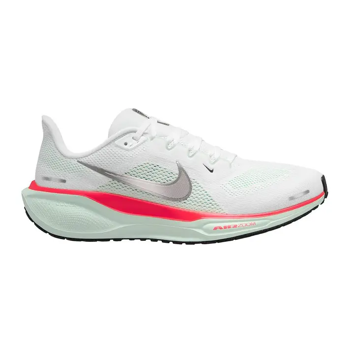 Pegasus 41 Bianco Metallic Argento - Scarpe Running Uomo EUR / US