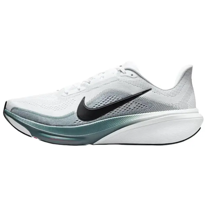 Nike Pegasus 42 Bianco Ardesia Minerale Rosa Iper Nero Scarpe da Ginnastica da Uomo IB1873-110 44 5