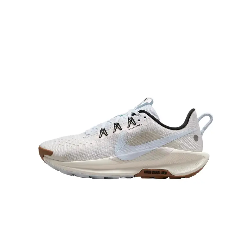 Nike Pegasus Trail 5 Comode Versatili Alla Moda Tendenza Tessuto Scarpe da Corsa Basse Sneakers da Donna Argento Metallico DV3865-103