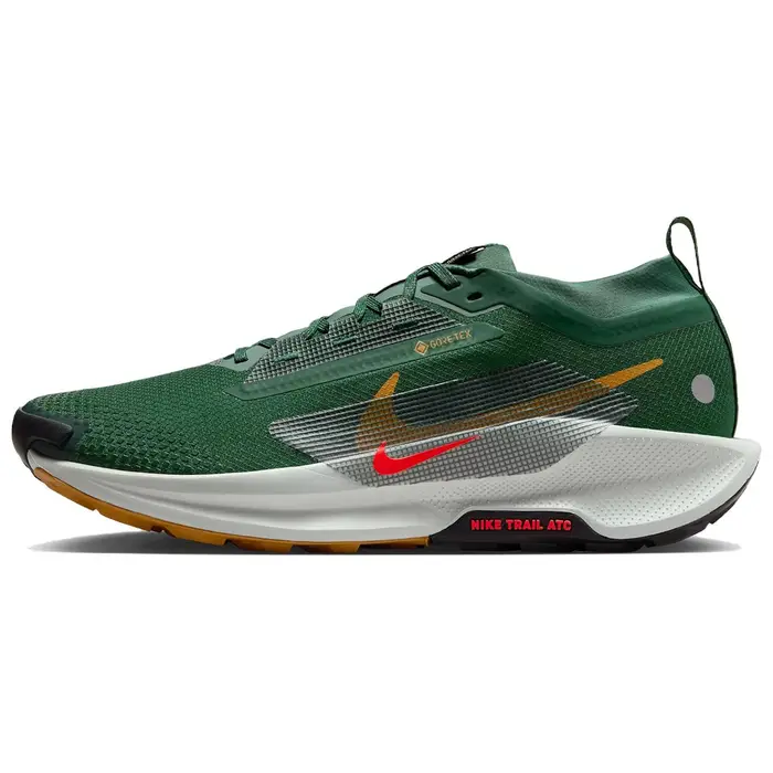 Pegasus Trail 5 GORE-TEX Fir Desert Ochre Scarpe da Ginnastica da Uomo Argilla Verde-Verde Cremisi Brillante FQ0908-301 45