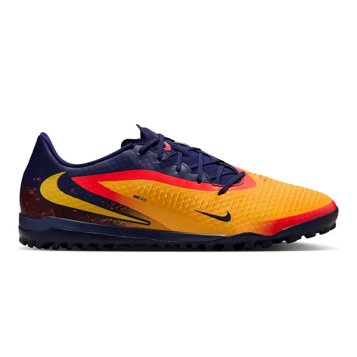 Phantom 6 Low Academy Tf Eh Arancio Giallo Fluo Blu - Scarpe Da Calcio Uomo EUR / US