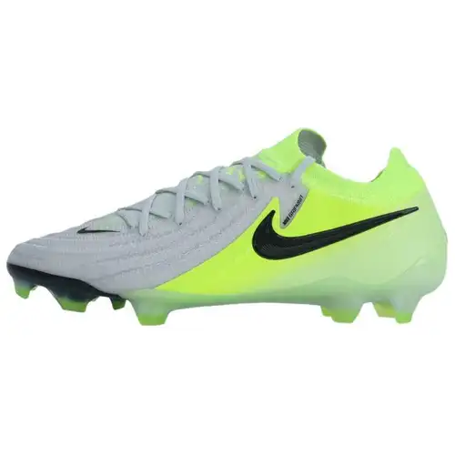 Nike Phantom GX 2 Elite FG Mad Voltage Pack Scarpe da Ginnastica da Uomo Verde Metallizzato-Argento Nero FJ2559-003