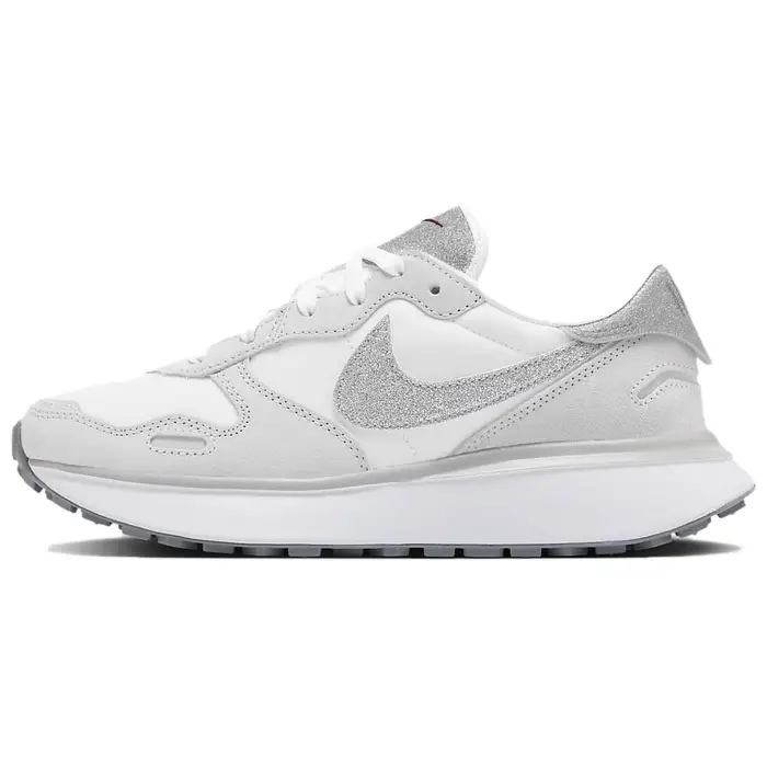 Phoenix Waffle Glitter Sneakers da Donna Grigio Bianco Grigio Freddo HQ3463-191 35 5