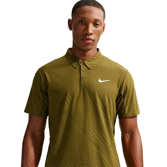 Polo Tennis Slam Ao 26 Night Olive Flak Saffron Quartz Uomo Verde
