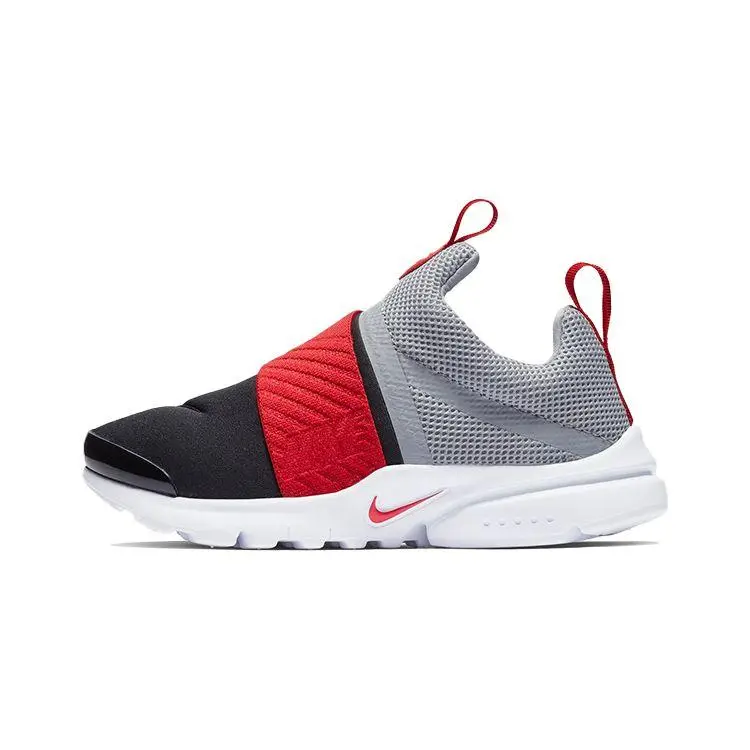 Nike Presto Extreme RT BP Scarpe Sportive Casual Basse Resistenti Scarpe da Ginnastica Bambino Nero Grigio Rosso 870023-009 29 5