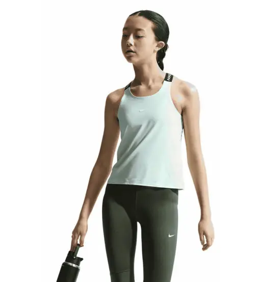 Nike Pro Dri-FIT Jr - top - ragazza Green
