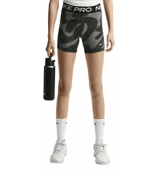 Nike Pro Jr - pantaloni fitness - ragazza Grey