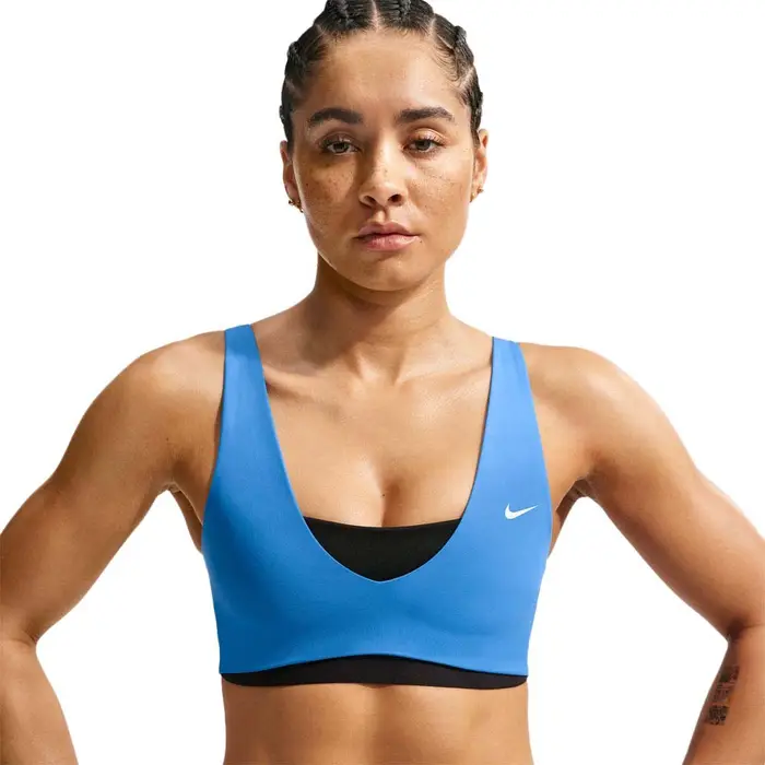 Pro Sculpt Reggiseno Sportivo Nero Azzurro Donna