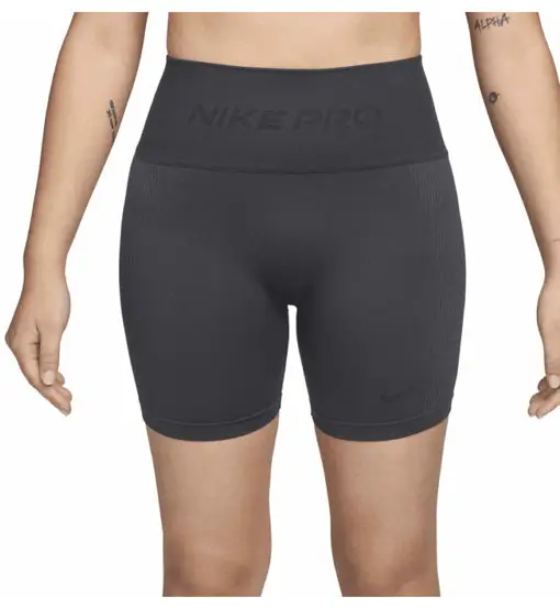 Nike Pantaloni fitness donna grigio in Dri-FIT