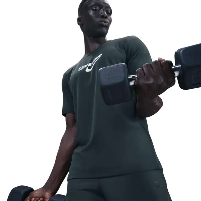 Pro Training Shorts Sportivi Verde Uomo