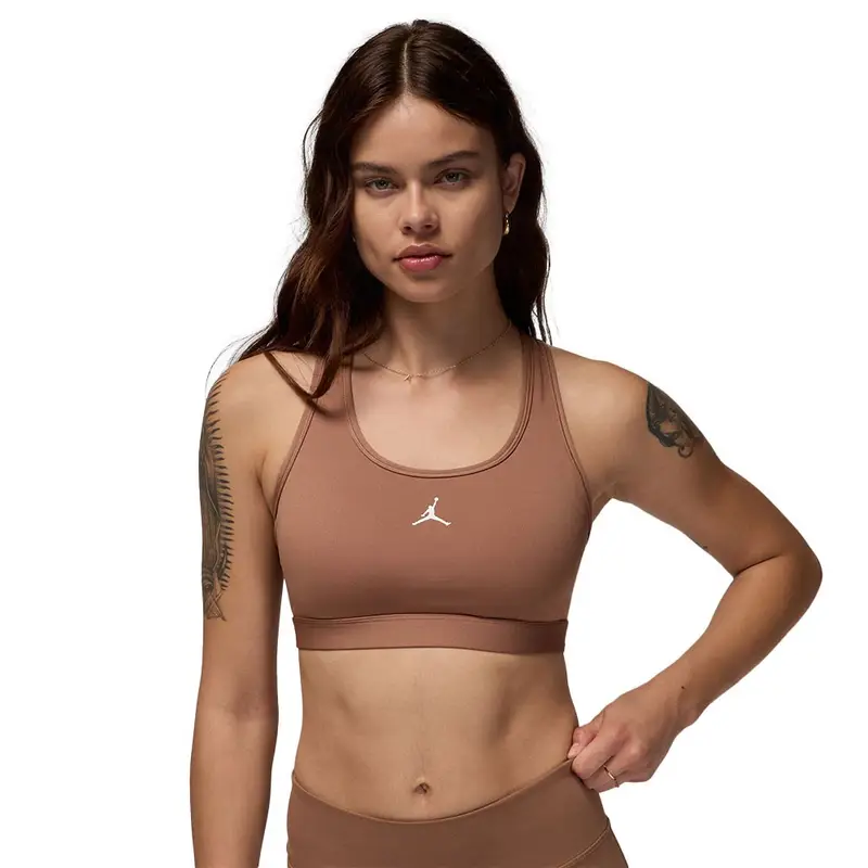 Nike Reggiseno Sportivo Jordan Medium Marrone Donna