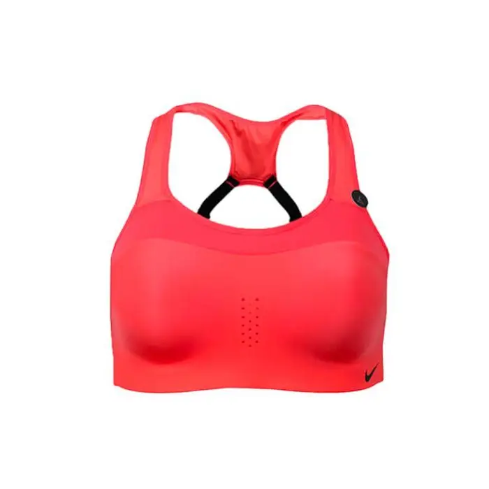 Reggiseno Sportivo Nike ad Alto Supporto Intimo Donna Rosso Fuoco AJ0844-850 XS