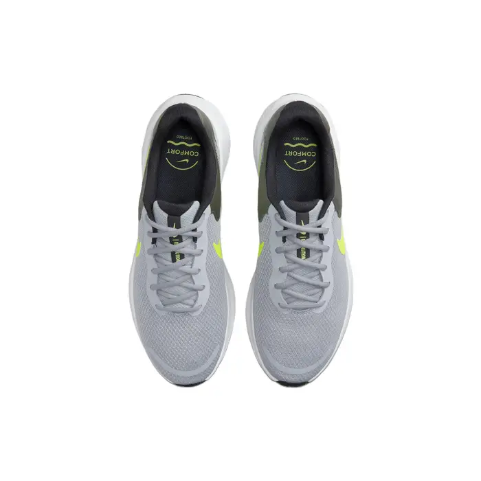 Revolution 7 Grigio Lupo Volt Scarpe da Ginnastica da Uomo Grigio Fumo Nero FB2207-002 46