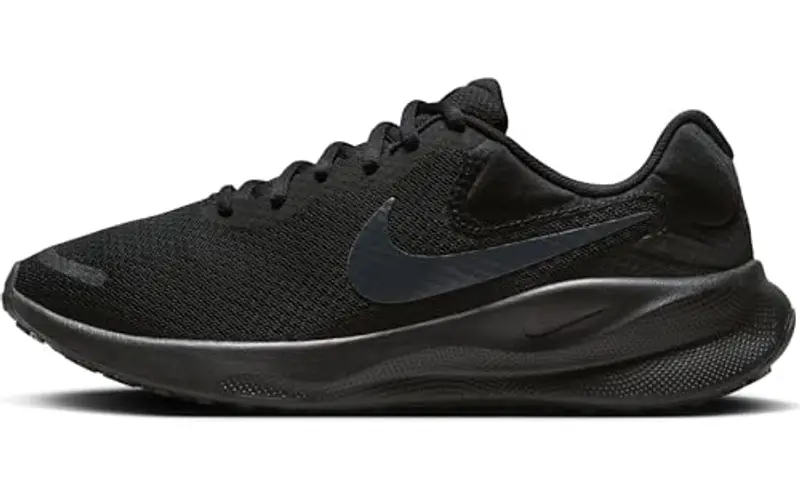 Nike Revolution 7, Sneaker Donna, Black off Noir, 39 EU
