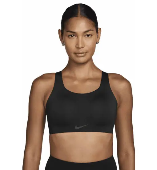 Nike Rival W - reggiseno sportivo alto sostegno donna - nero