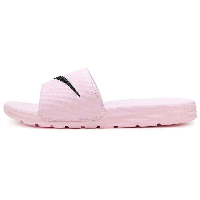 Sandali Ciabatte Nike Benassi Solarsoft 2 Prism Casual Suola in Gomma Antiscivolo Donna Sandali Rosa Fiore di Ciliegio 705475-601 38