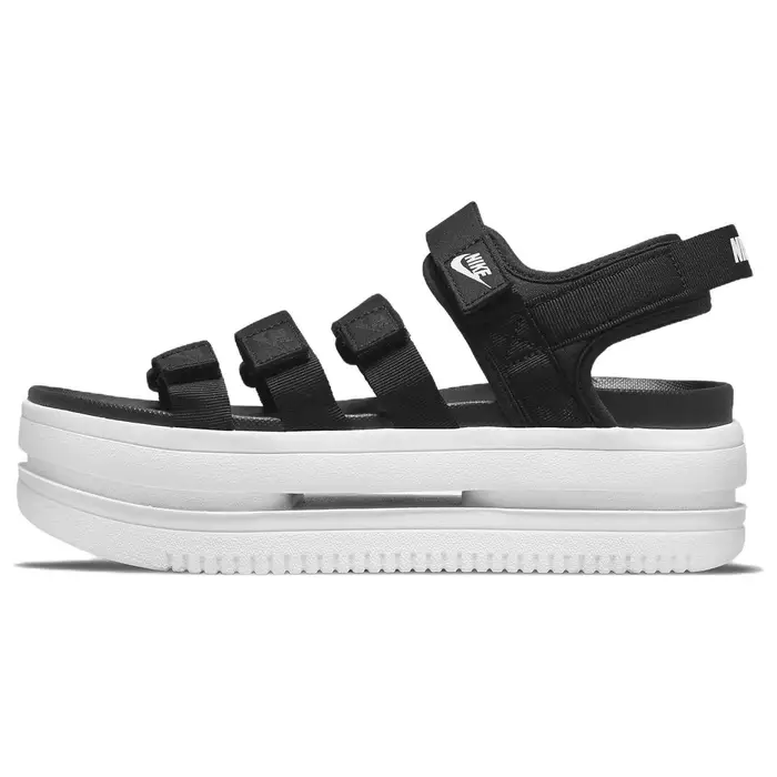 Sandalo Icon Classic Nike Nero Bianco Scarpe da Ginnastica da Donna DH0223-001 36 5