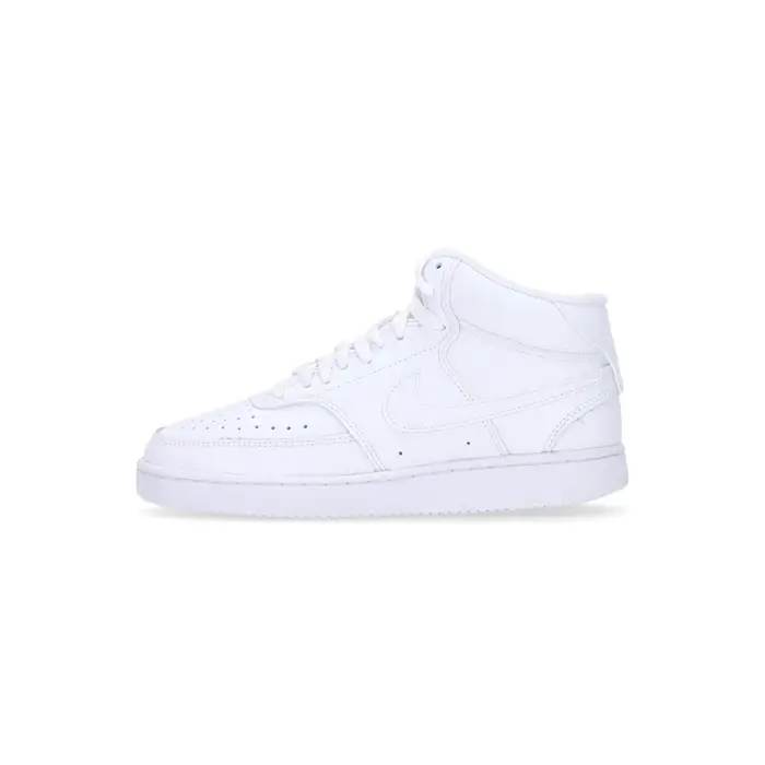 Nike Scarpa Alta Donna Wmns Court Vision Mid White/white/white