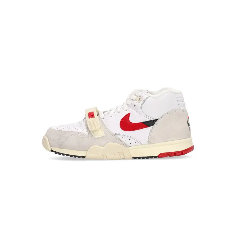 Nike Scarpa Alta Uomo Air Trainer 1 White/university Red/black/coconut Milk