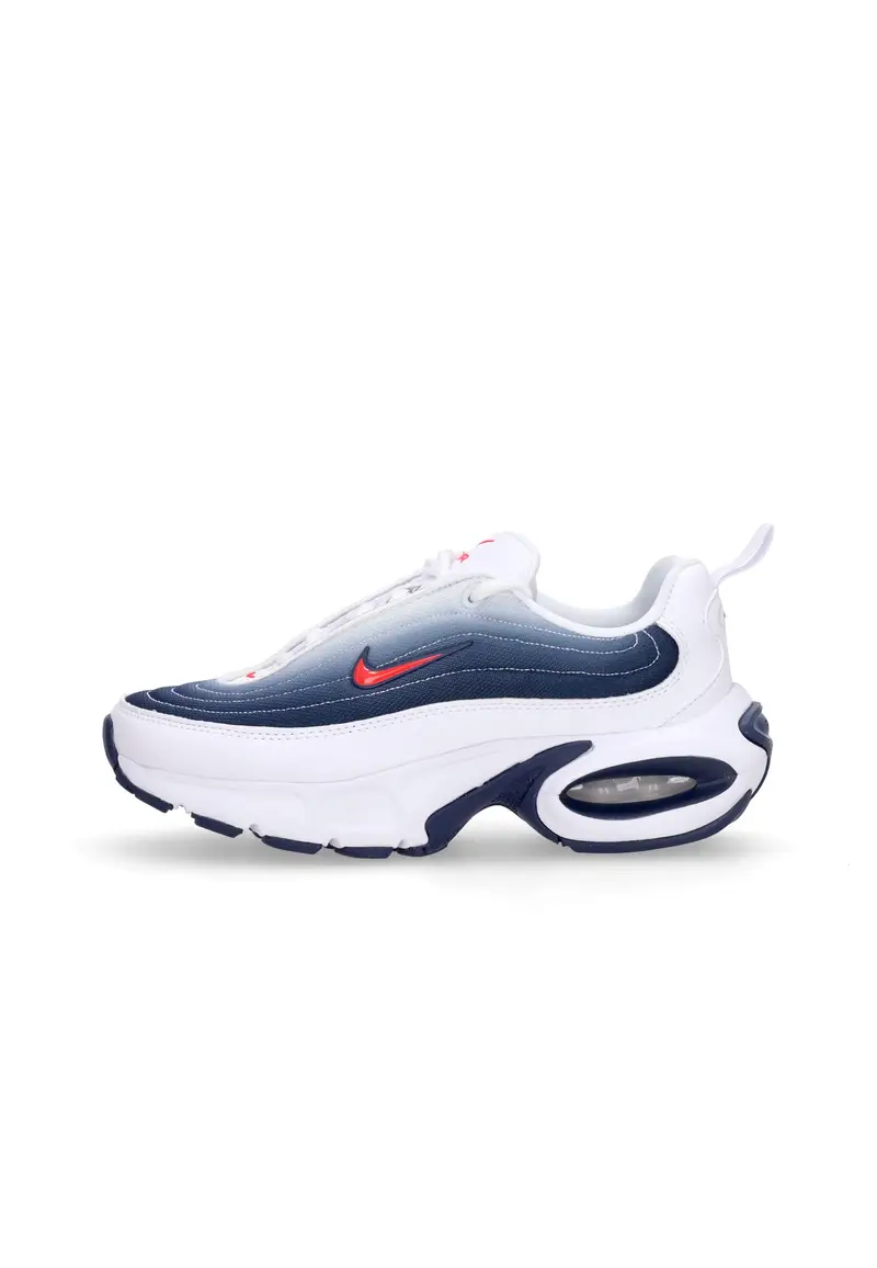 Nike Scarpa Bassa Donna W Air Max Portal White/bright Crimson/midnight Navy
