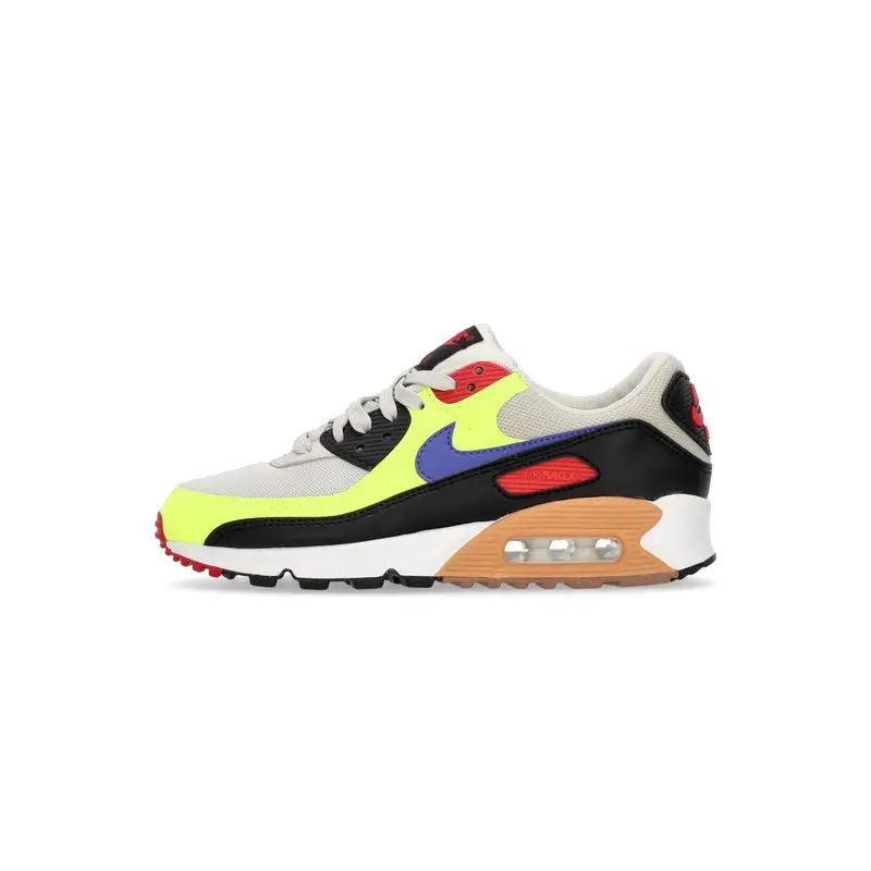 Nike Scarpa Bassa Donna Wmns Air Max 90 Light Bone/lt Ultramarine/volt/black