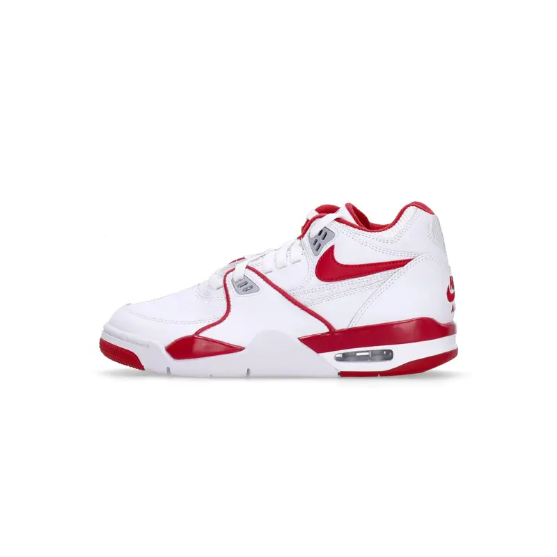 Nike Scarpa Bassa Uomo Air Flight 89 Og White/varsity Red/wolf Grey