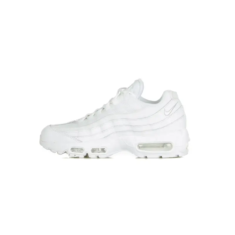 Scarpa Bassa Uomo Air Max 95 Essential White/white/grey Fog