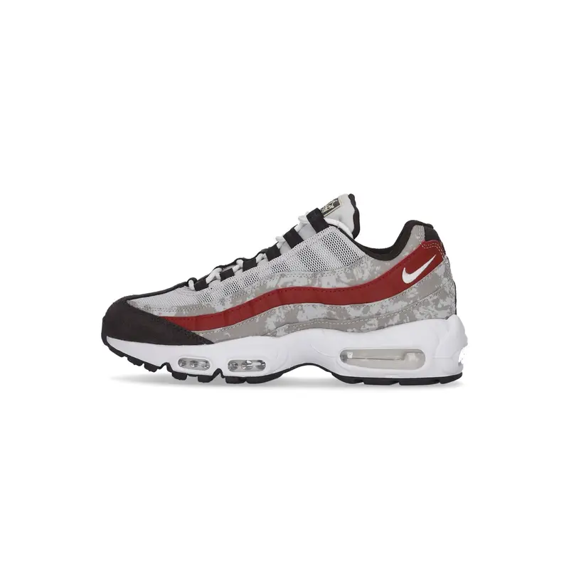 Nike Scarpa Bassa Uomo Air Max 95 Se Light Bone/summit White/khaki/dune Red