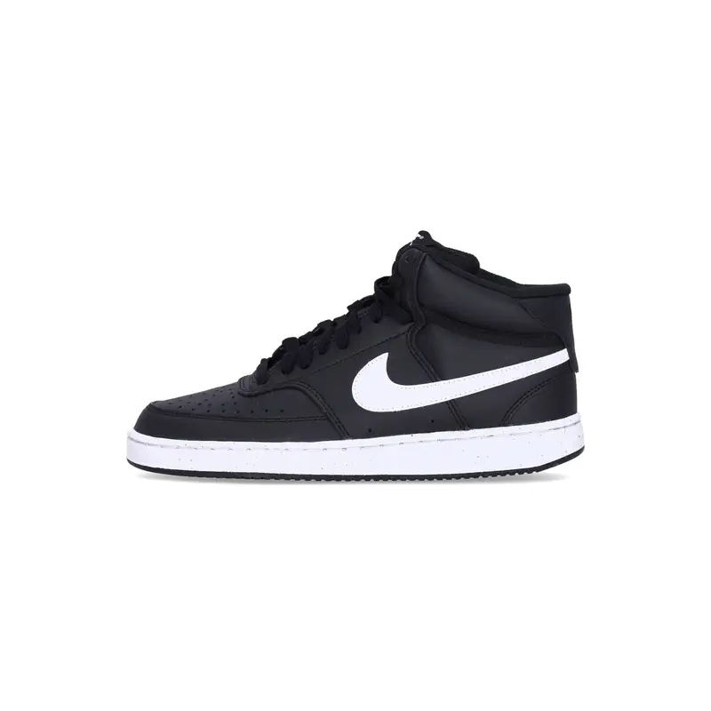 Nike Scarpa Bassa Uomo Court Vision Mid Next Nature Black/white/black