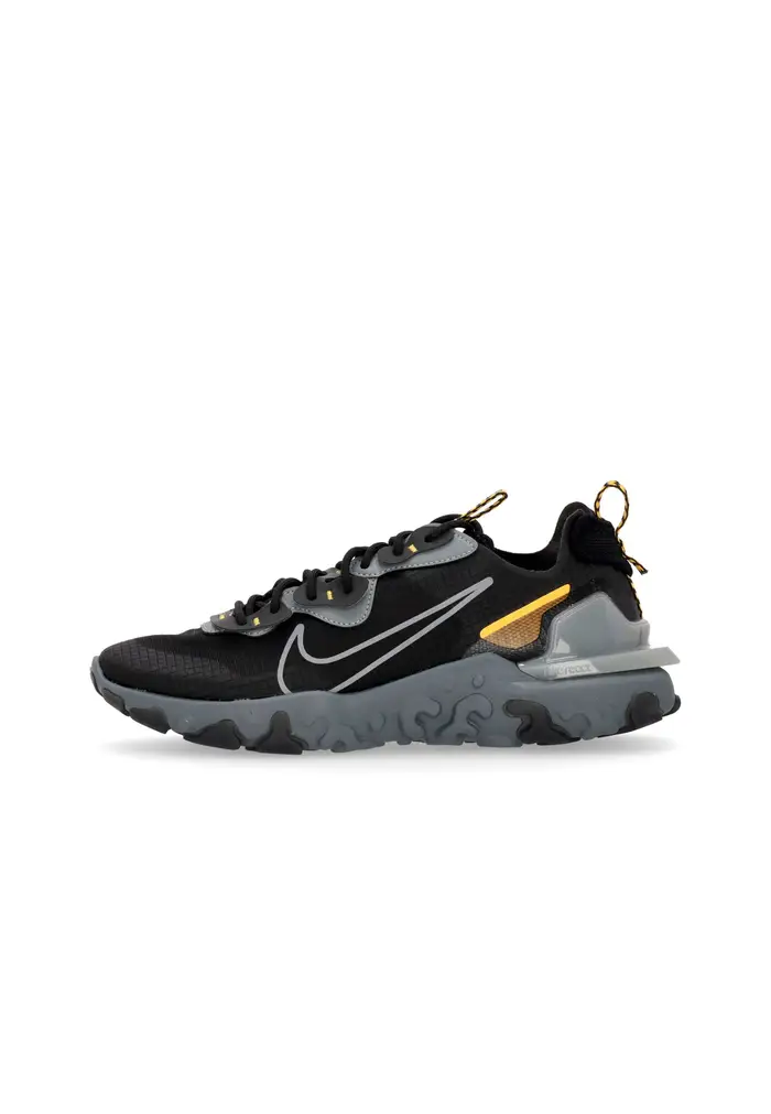 Scarpa Bassa Uomo React Vision Black/cool Grey/laser Orange