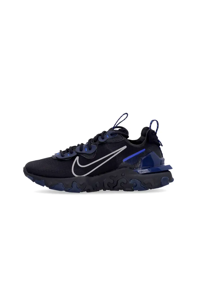 Nike Scarpa Bassa Uomo React Vision Black/wolf Grey/midnight Navy/racer Blue