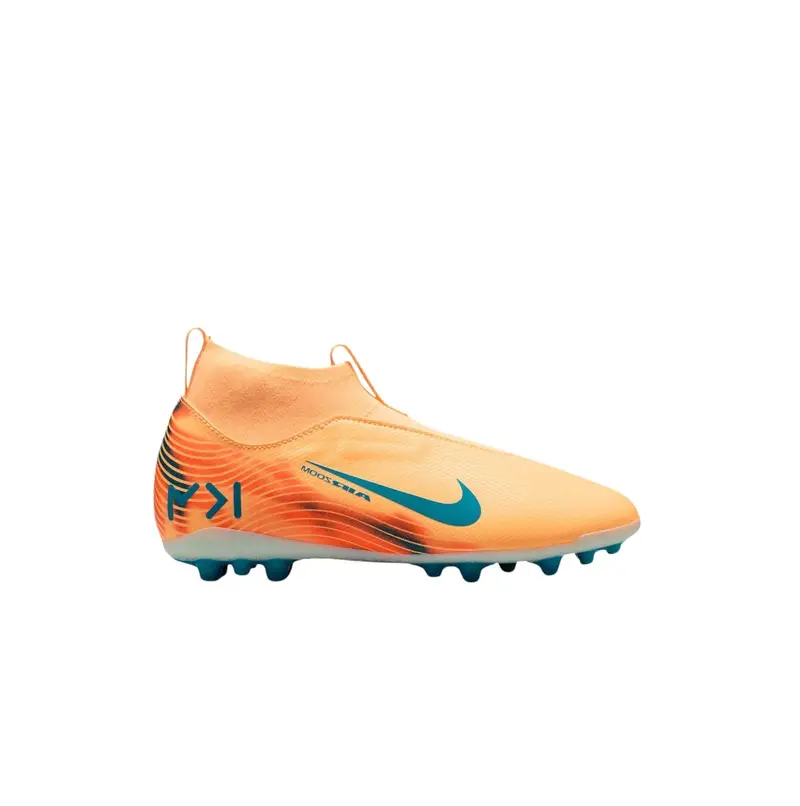 Nike Scarpe calcio per bambini Mercurial Superfly 10 Academy « Kylian Mbappé » AG Orange