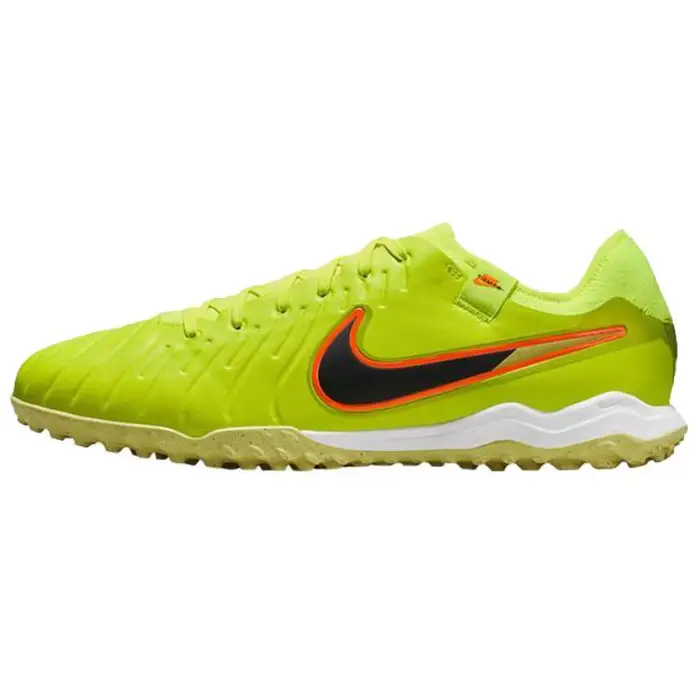 Scarpe da Ginnastica da Uomo Nike Tiempo Legend 10 Pro TF Volt Nero Giallo DV4336-701 44 5
