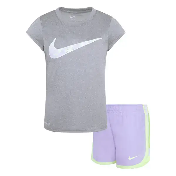 Nike Set stampato per bambina Club Tempo Violet