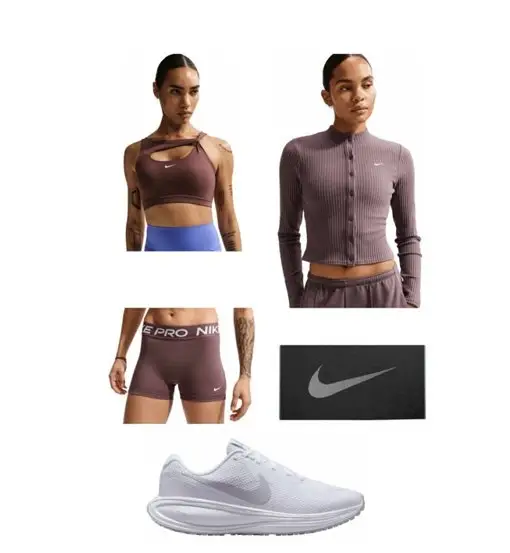 Set Training Nike W - donna Black