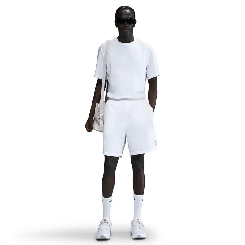 Nike Shorts in pile Air Blanc