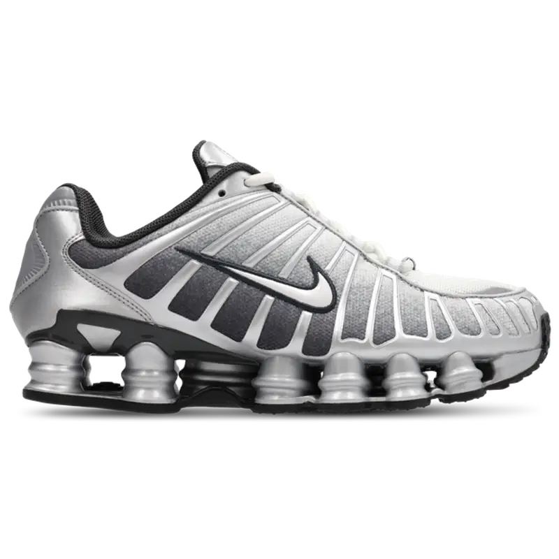 Nike Shox male Scarpe - Argento - Sintetico, Tessile - Foot Locker