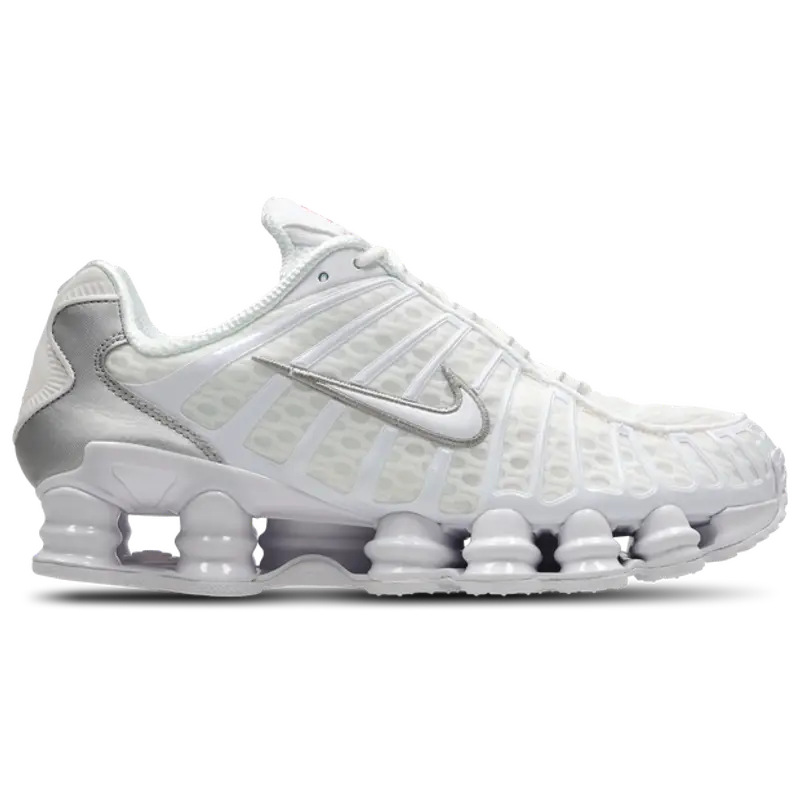 Nike Shox male Scarpe - Bianco - Sintetico, Tessile - Foot Locker