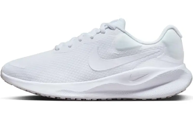 Nike Sneaker Donna, Bianco, 44 EU
