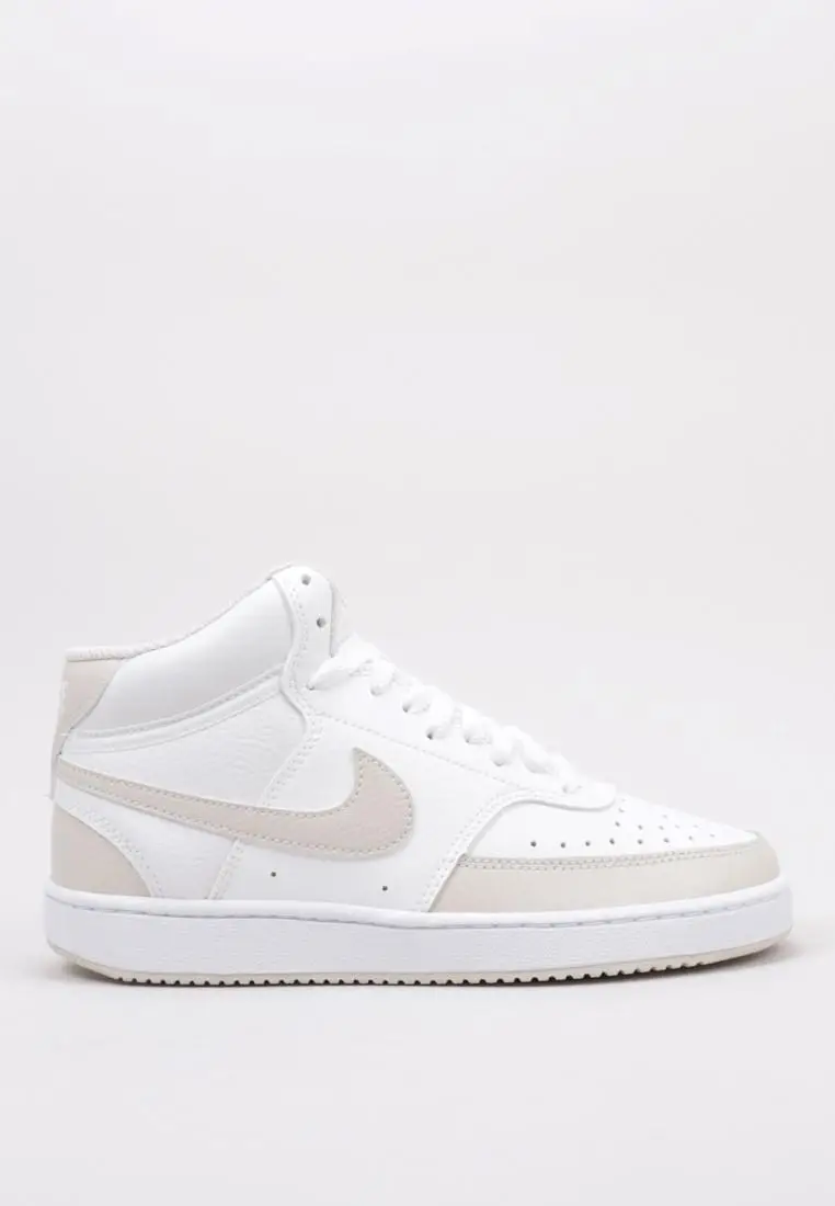Sneaker Donna COURT VISION MID Bianco | Nike Marrone