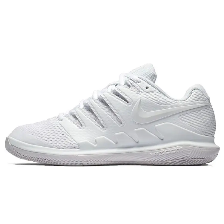Nike Sneakers da donna Air Zoom Vapor X HC Triple White Grigio chiaro AA8027-101 35 5