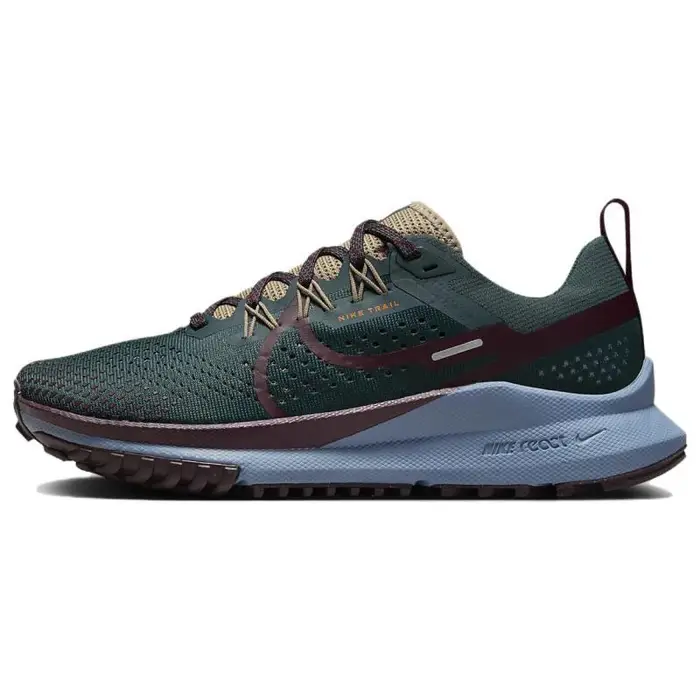 Sneakers da donna Nike React Pegasus Trail 4 Deep Jungle Khaki Ashen Slate Night Maroon DJ6159-301 37 5